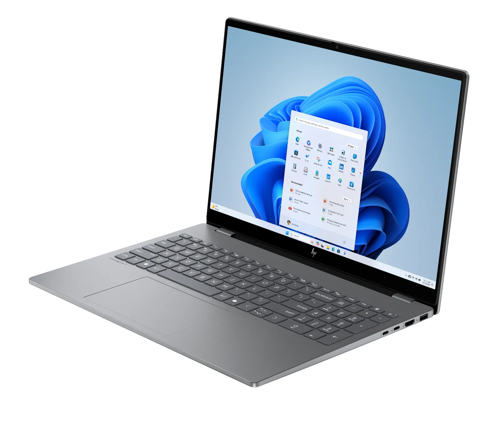 HP OmniBook 7 Laptop AI 16-ay0003TX, left side view