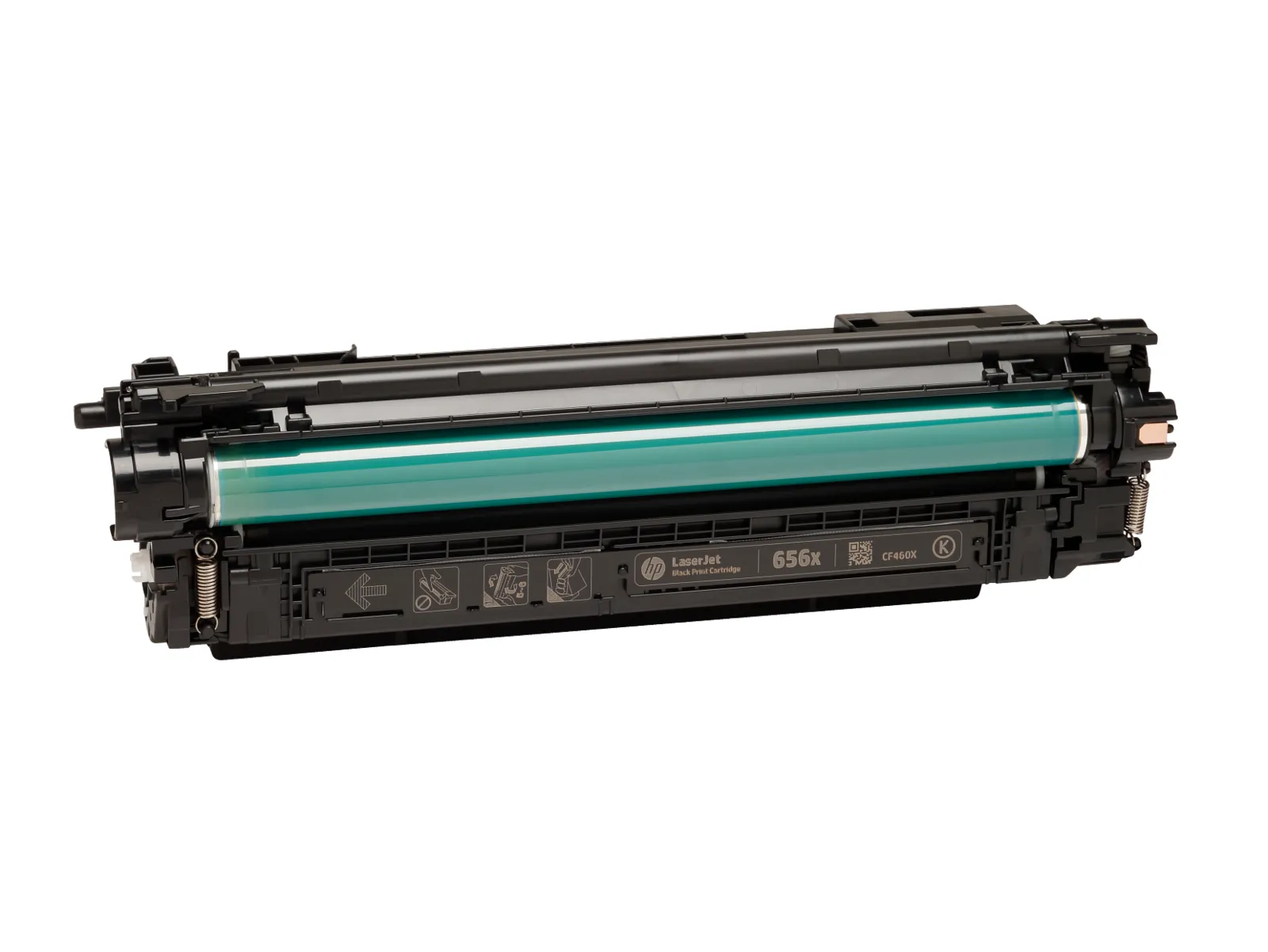 HP 656X High Yield Black Original LaserJet Toner Cartridge, right side view