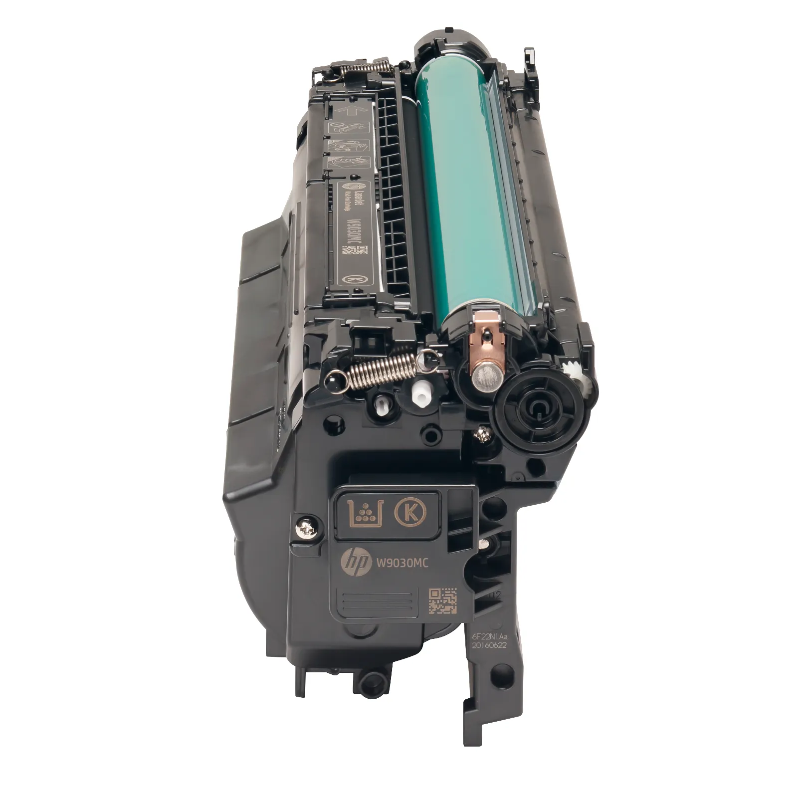 HP 657X High Yield Black Original LaserJet Toner Cartridge, front view