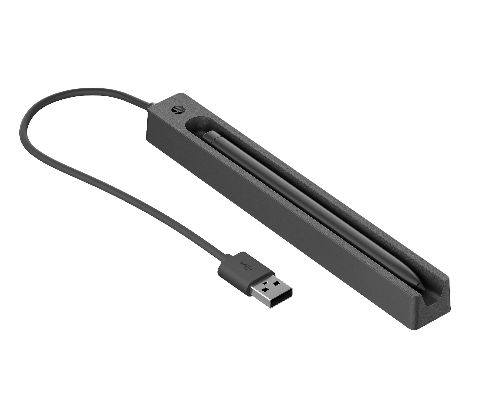 HP Slim Rechargeable Pen Charger, right side view