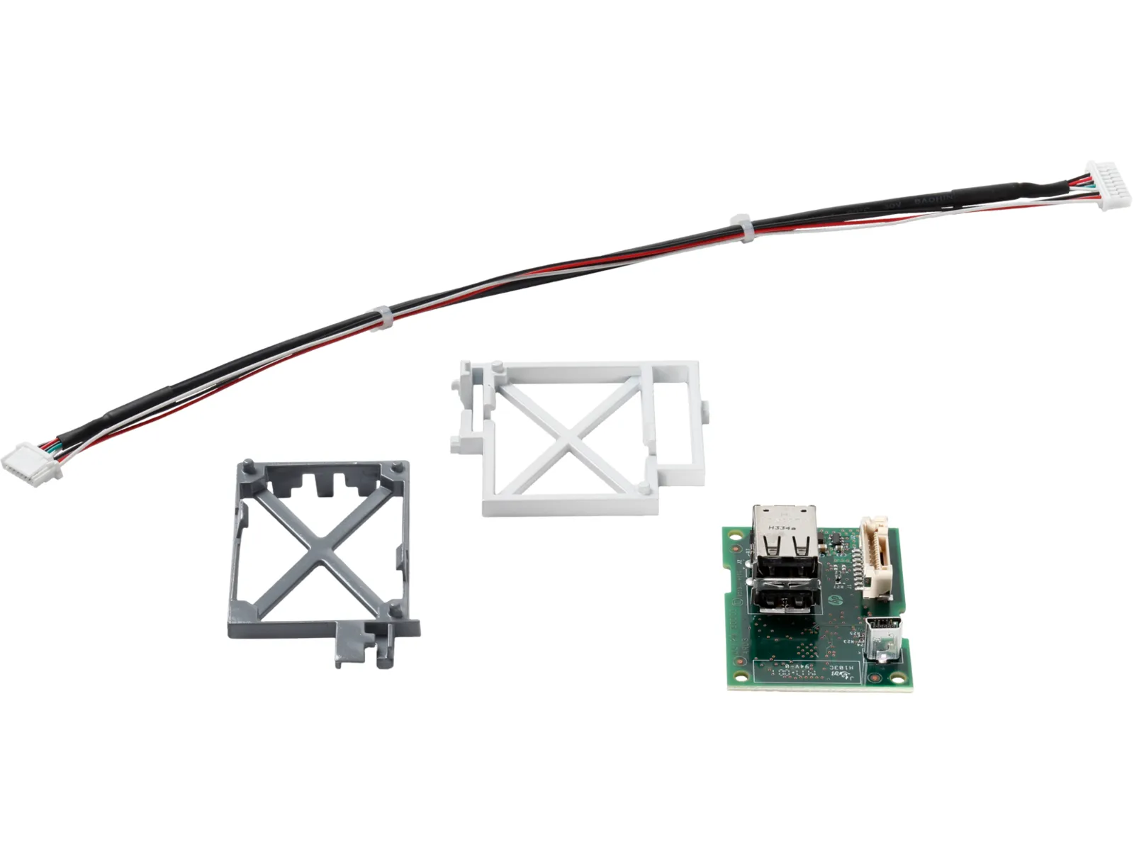HP Internal USB Ports, front view