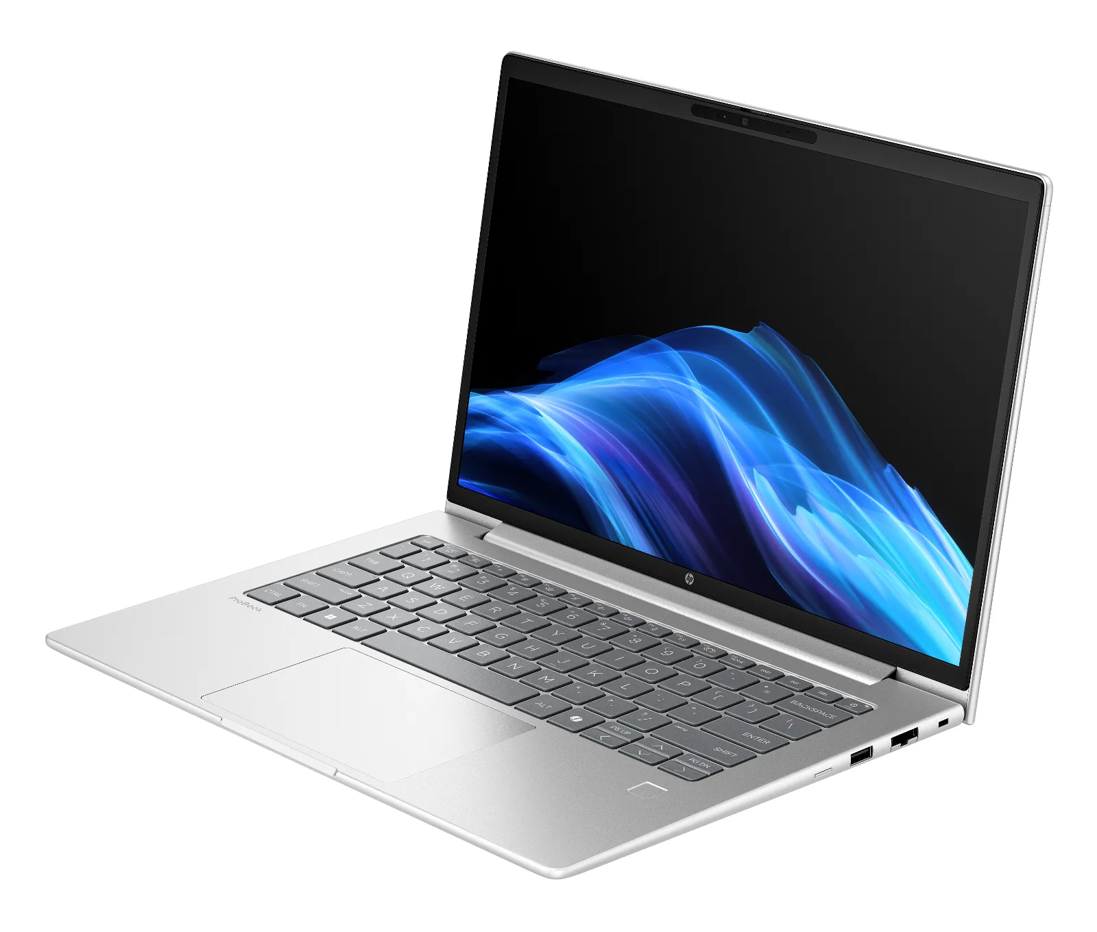 HP ProBook 4 G1a 14 inch Notebook AI PC, left side view