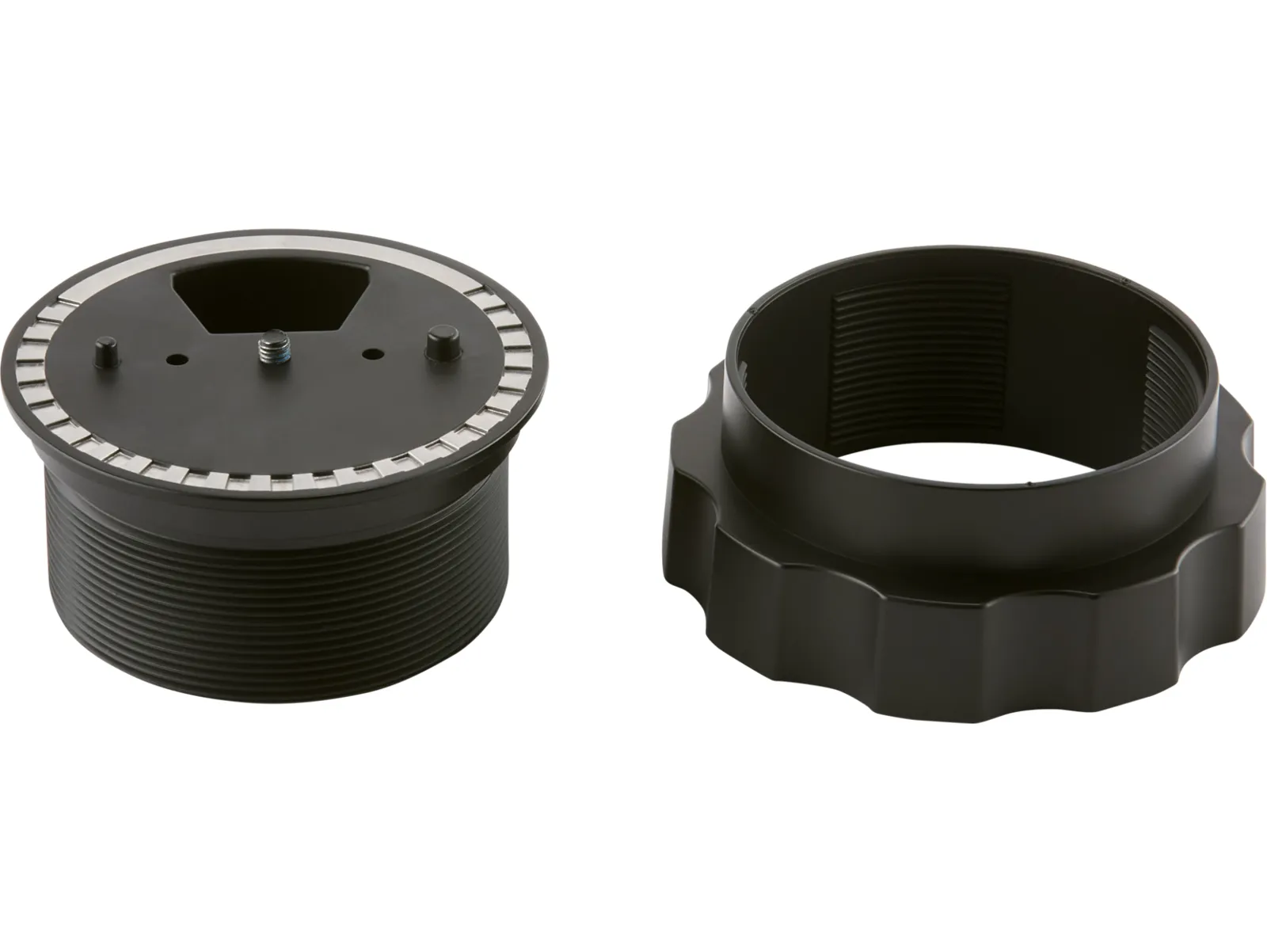 HP Engage One Undercounter Mount Kit, left side view