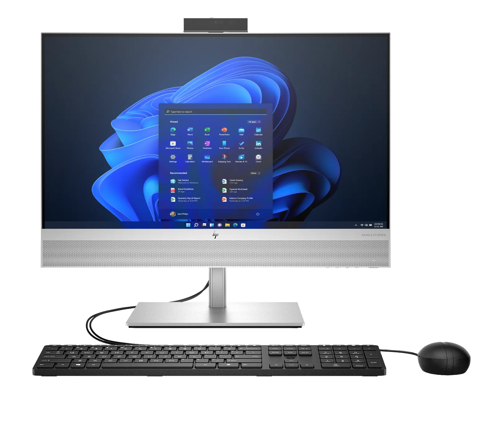HP EliteOne 840 G9  All-in-One PC, front view