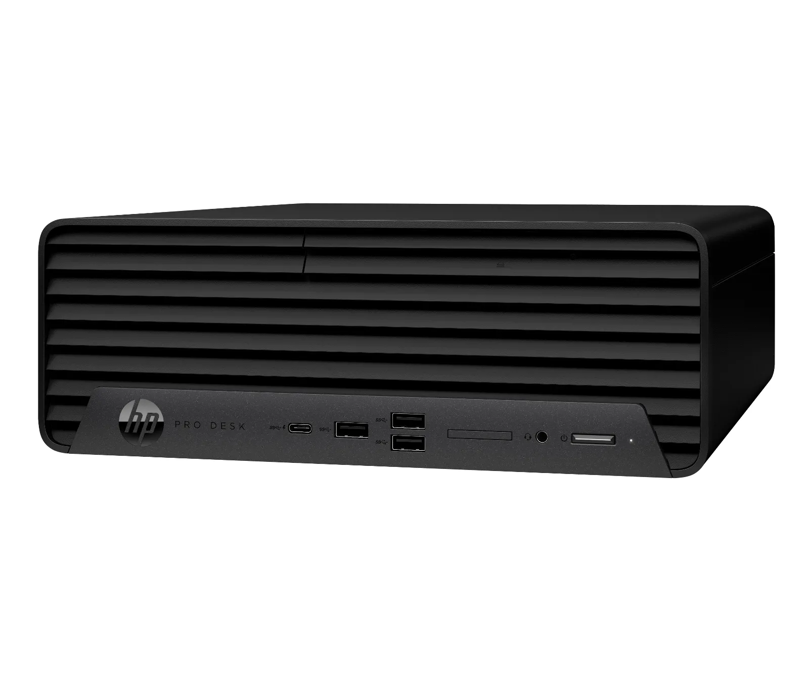 HP Pro Small Form Factor 400 G9 Desktop PC, left side view