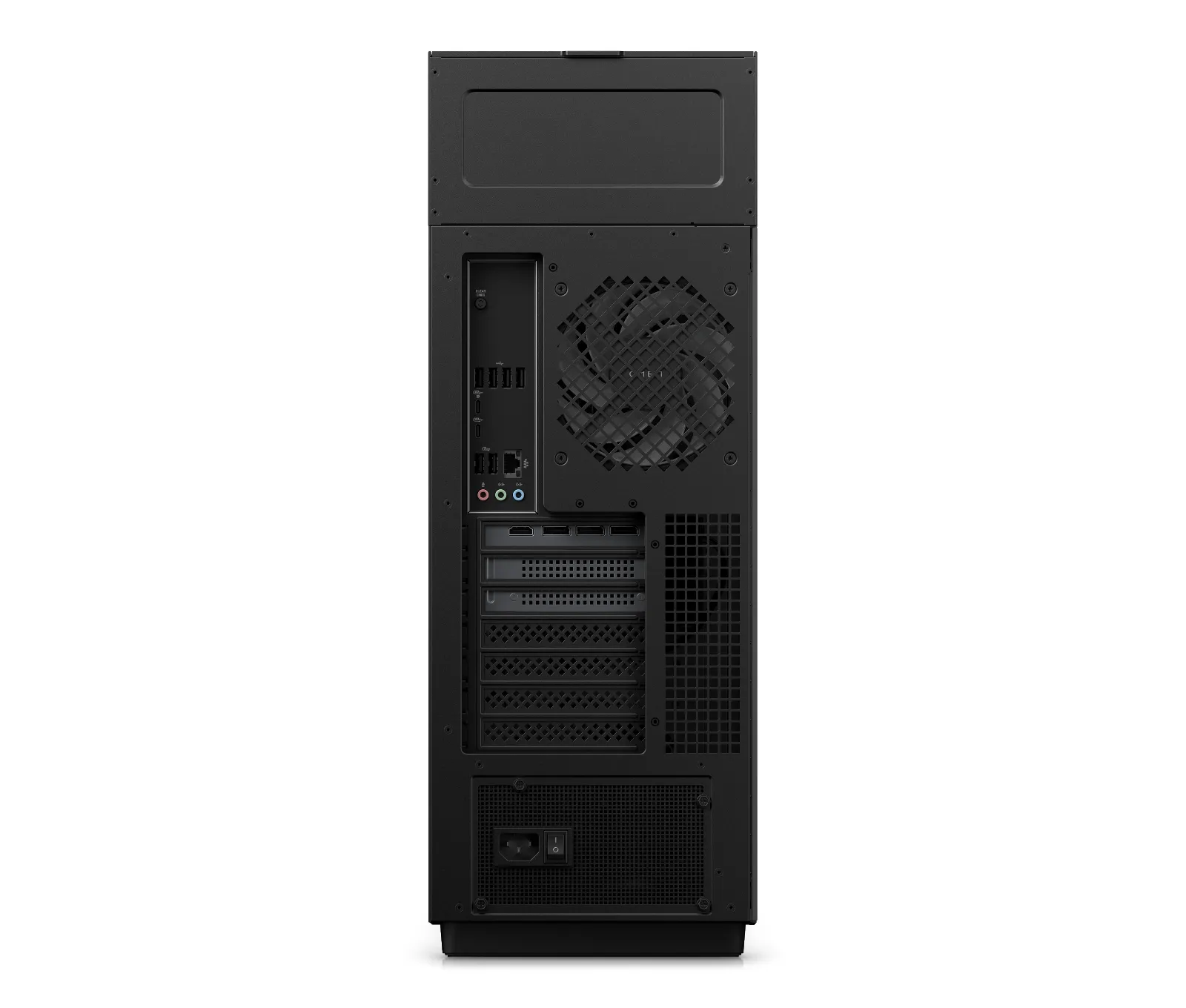 OMEN MAX 45L Gaming DT GT23-0013a PC, rear view