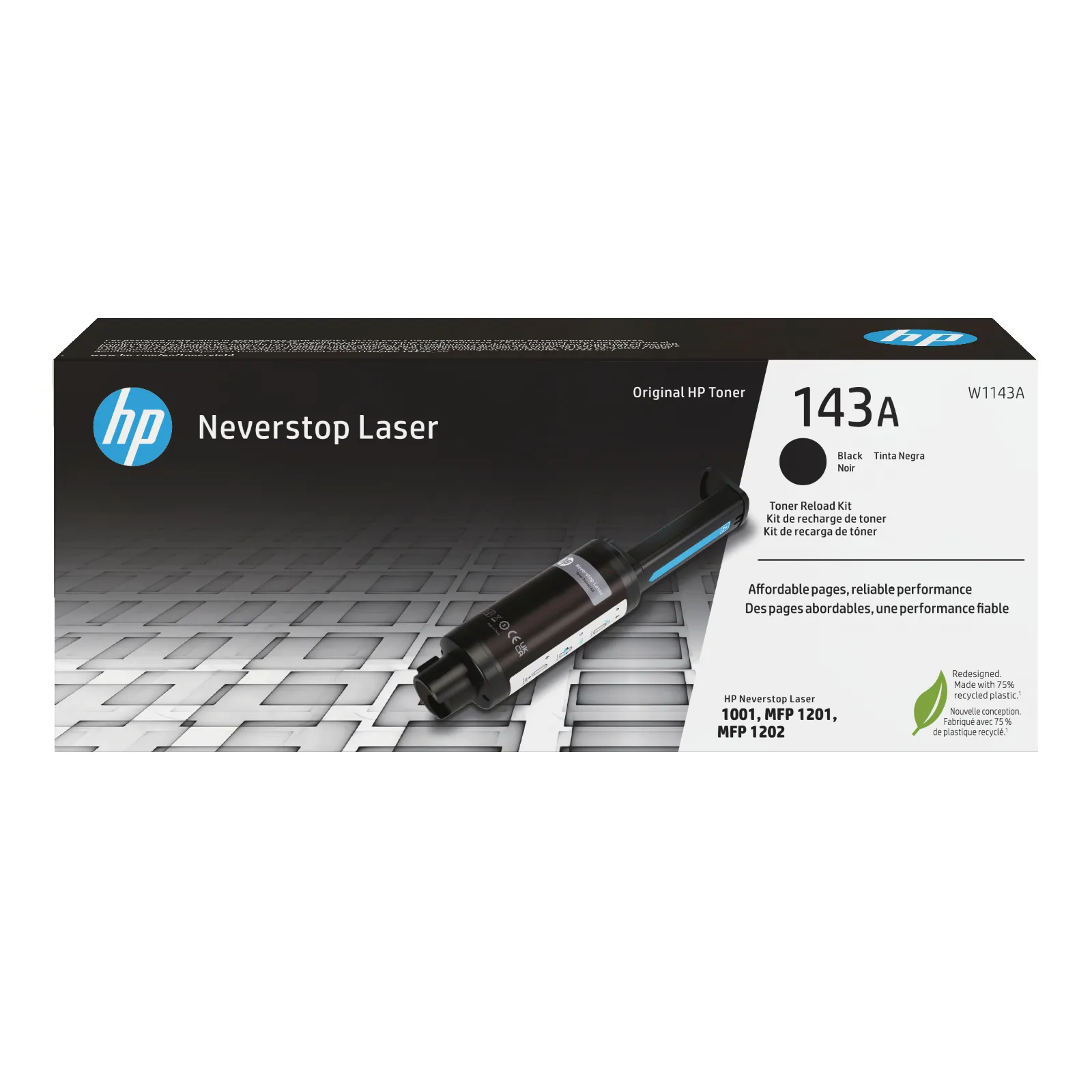 HP 143A Black Original Neverstop Toner Reload Kit toner cartridge