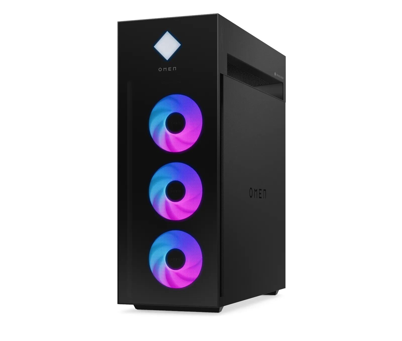 OMEN by HP 45L Gaming Desktop GT22-3004a, left side view