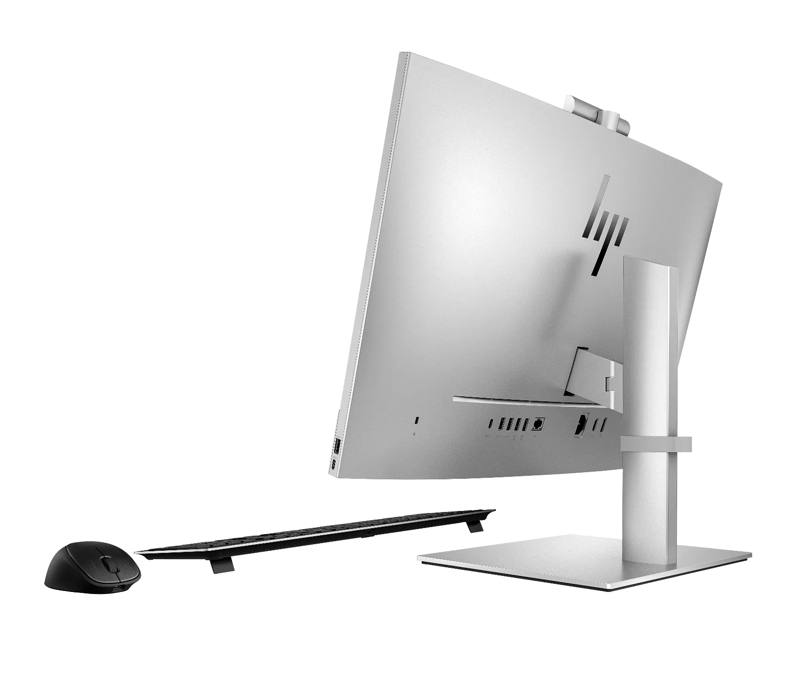 HP EliteOne 840 G9 All-in-One Touchscreen PC, rear view