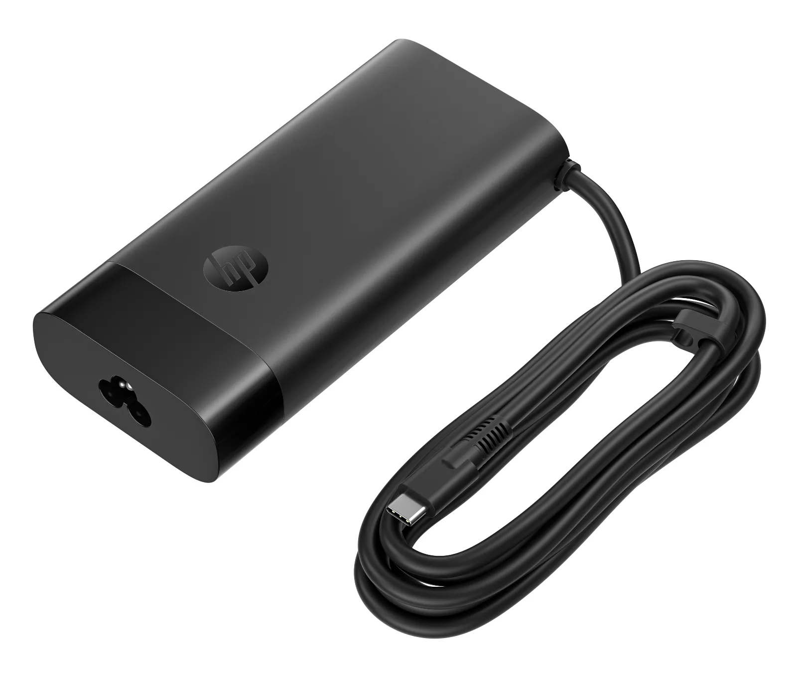 HP 140W USB-C Laptop Charger, right side view