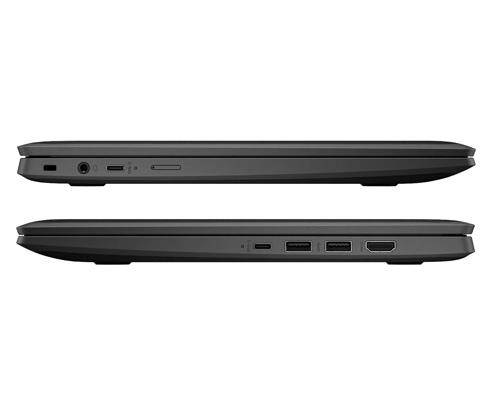HP Fortis 14 inch G11 Chromebook, right side view