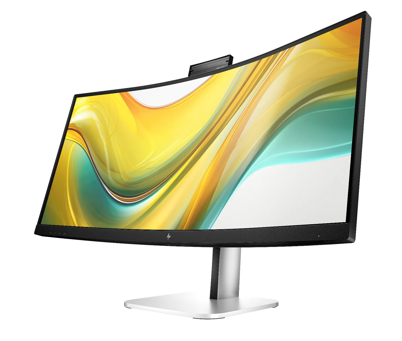 HP Series 5 Pro 34 inch WQHD USB-C Conferencing Monitor  - 534pm, left side view