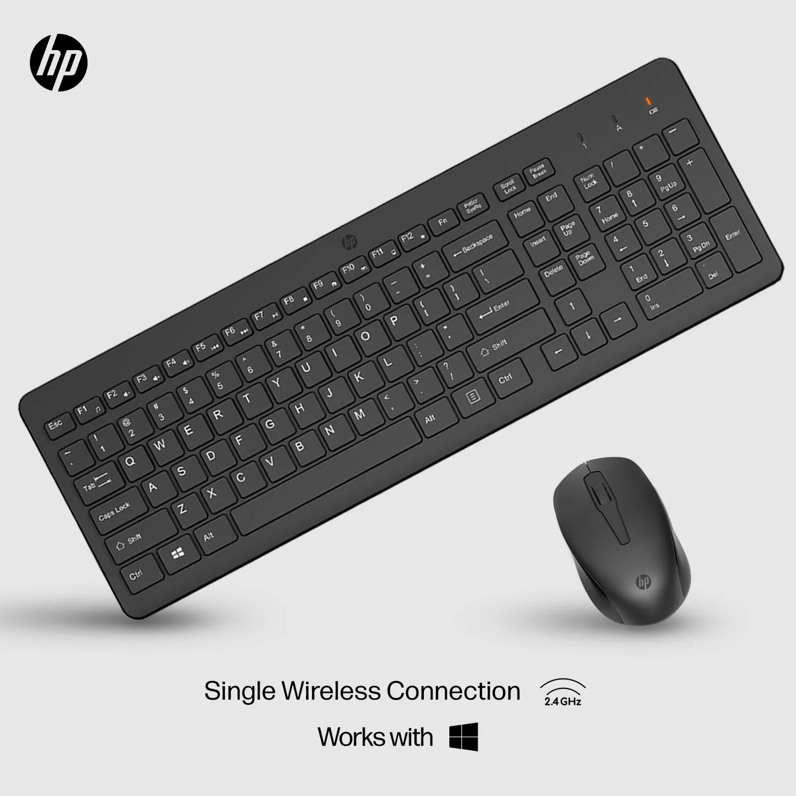 HP 300 Wireless Mouse and Combination keyboard