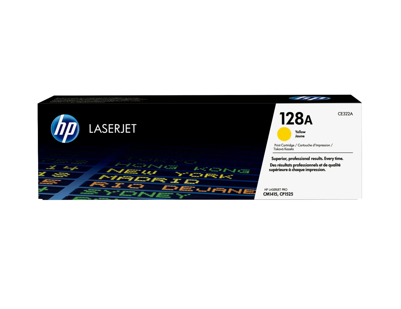 HP 128A Yellow Original LaserJet toner cartridge
