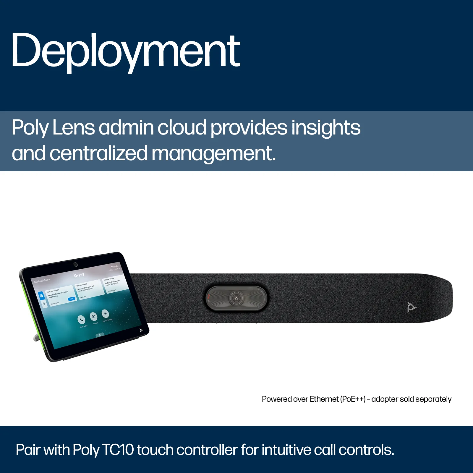 HP Poly Studio X32 video conferencing system