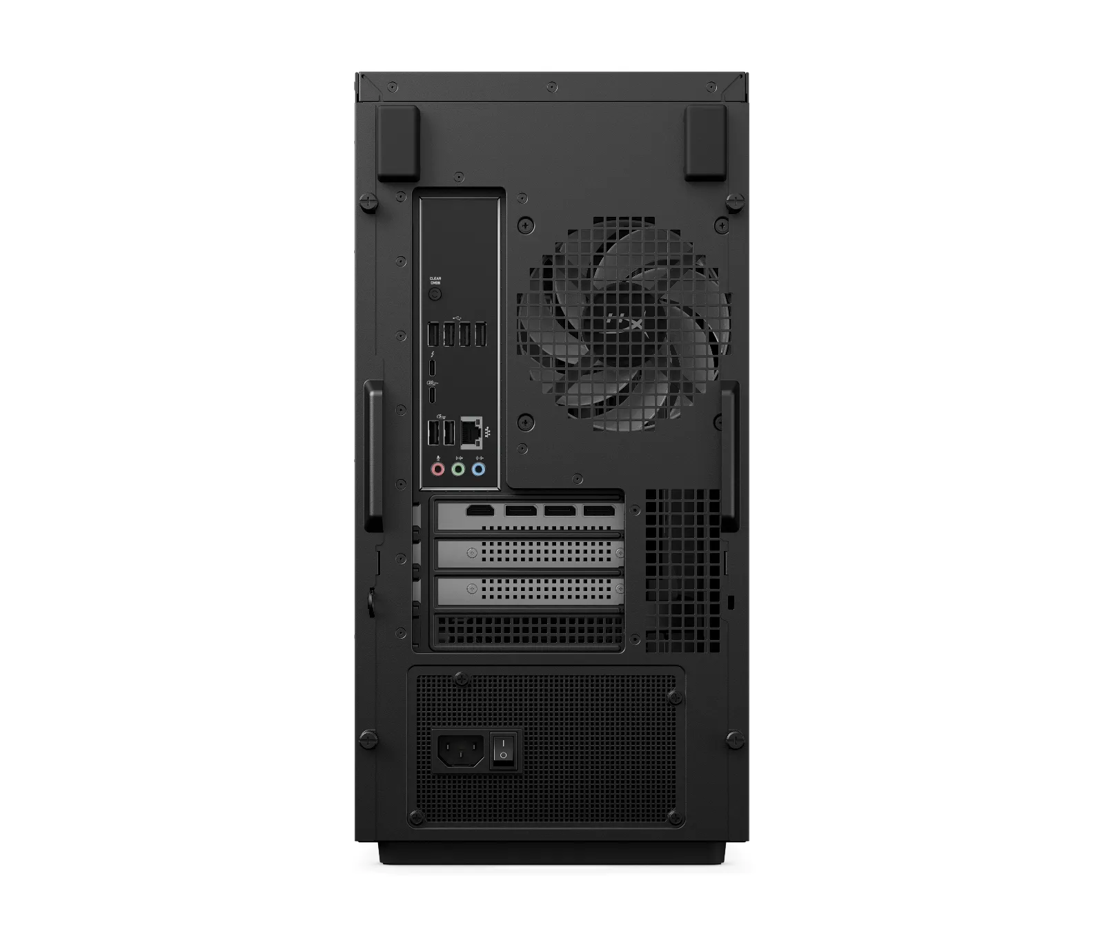 HyperX OMEN 35L Gaming Desktop GT18-0000a PC, rear view