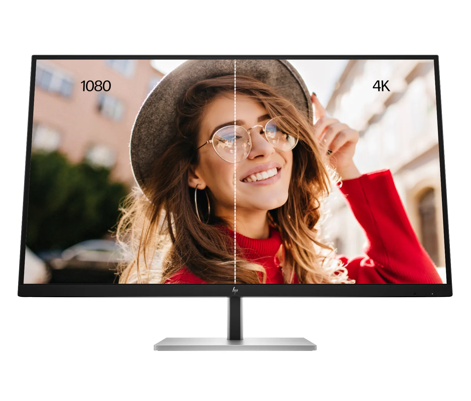 HP E32k G5 4K USB-C Monitor, front view