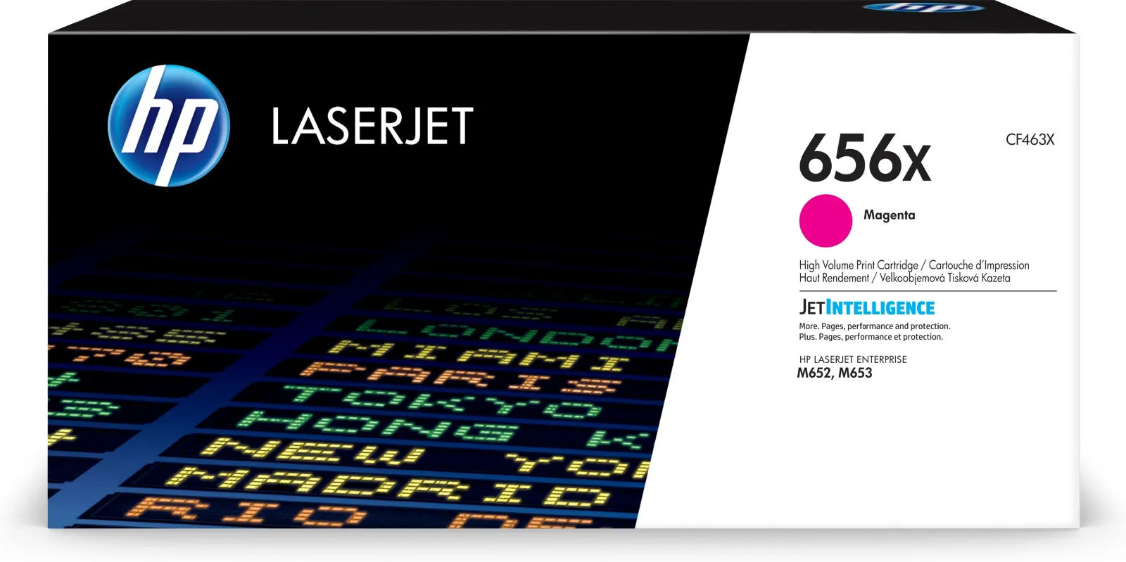 HP 656X High Yield Magenta Original LaserJet toner cartridge