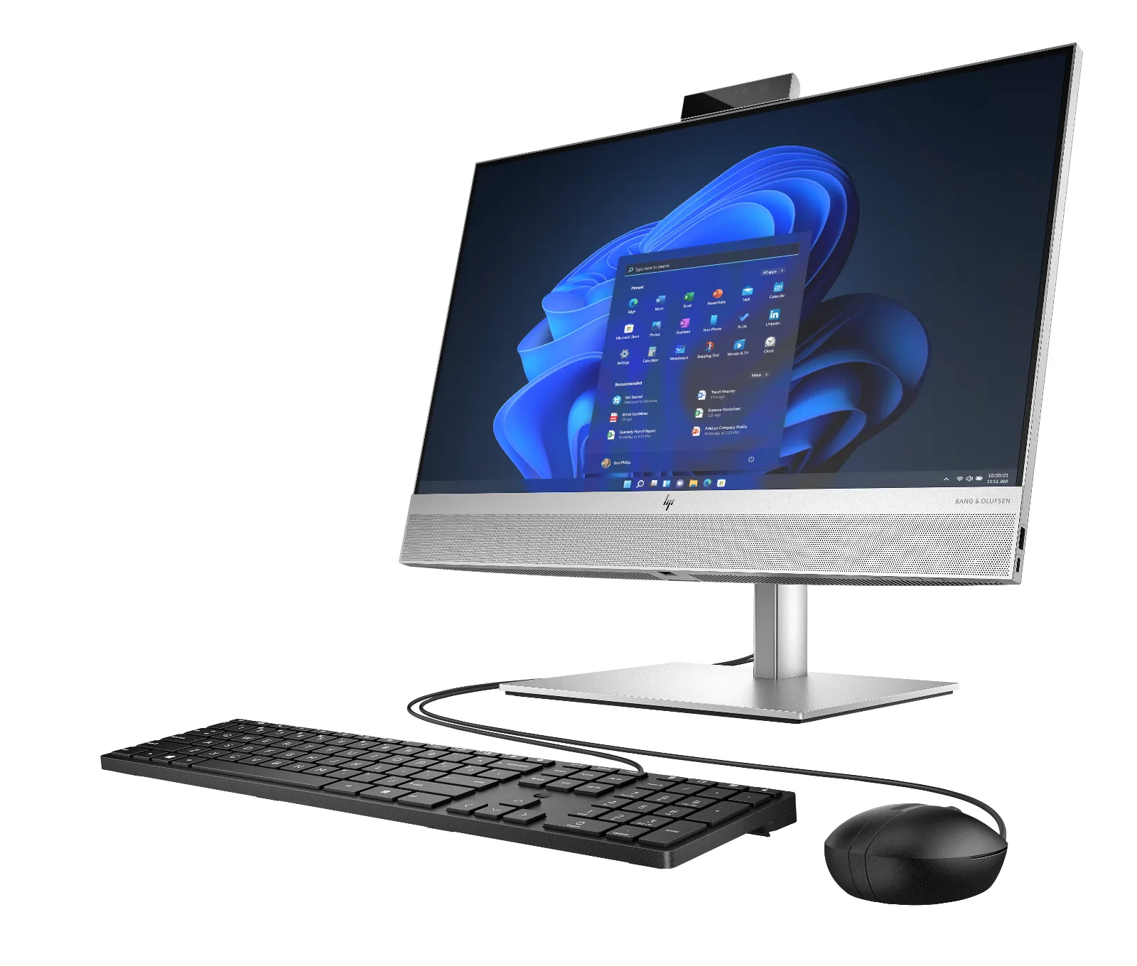 HP EliteOne 840 G9  All-in-One PC, left side view