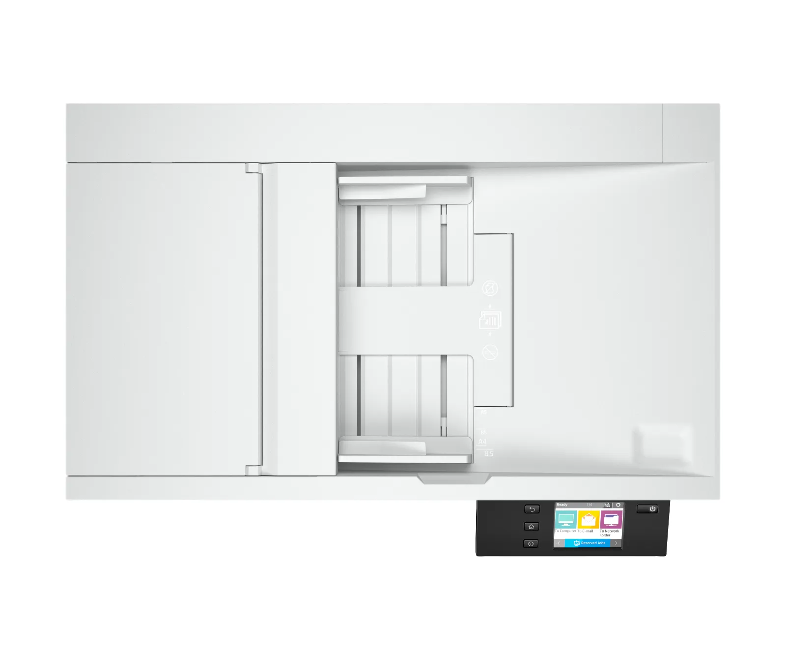HP ScanJet Pro N4600 fnw1, top view