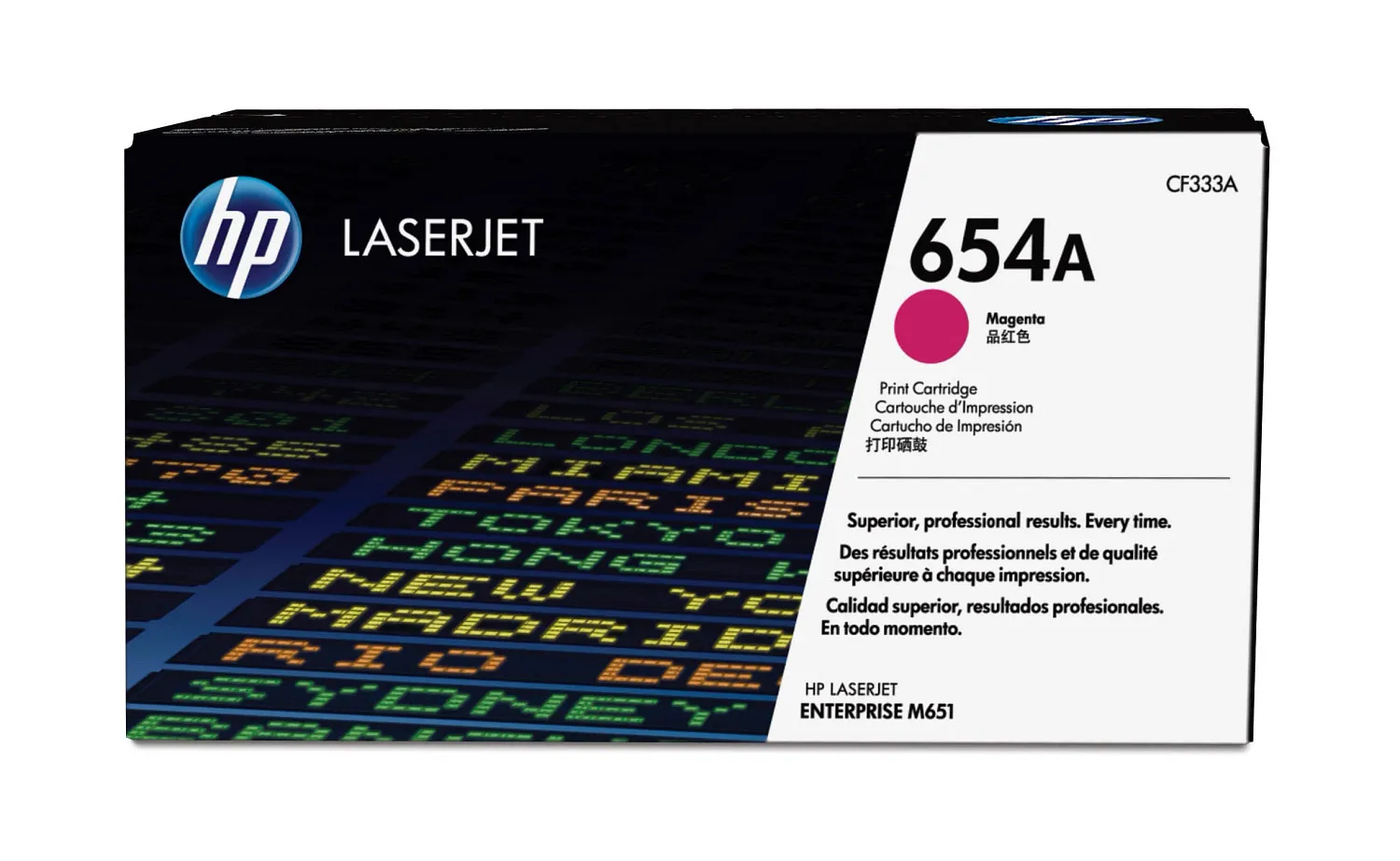 HP 654A Magenta Original LaserJet toner cartridge