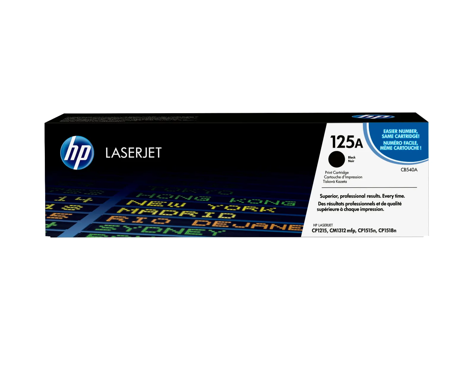 HP 125A Black Original LaserJet toner cartridge