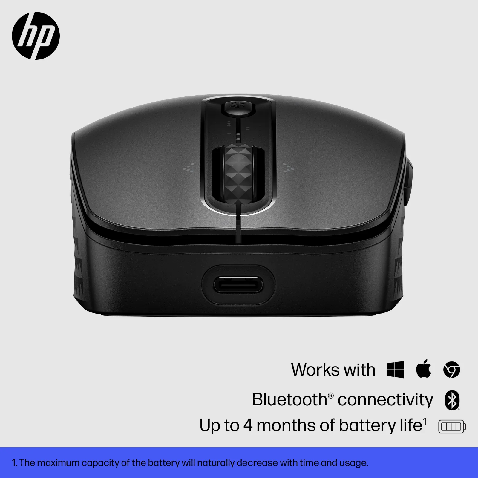 HP 690 Qi-Charging Wireless mouse