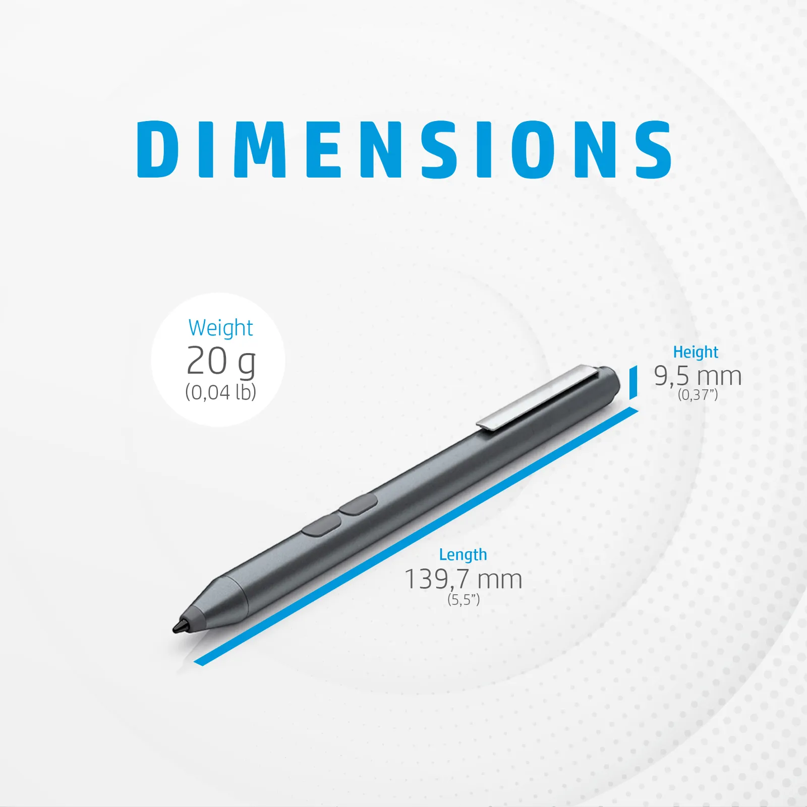 HP MPP 1.51 Pen stylus pen