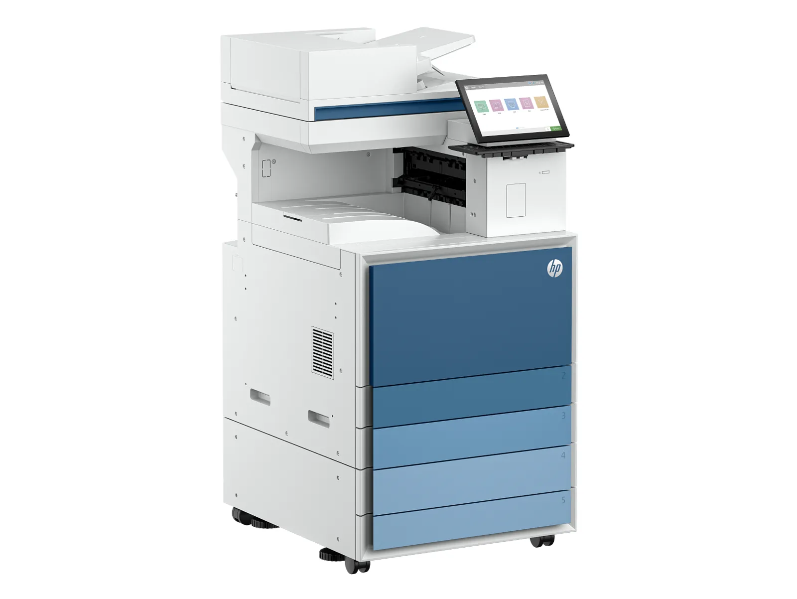 HP LaserJet Enterprise Flow MFP 8601z, right side view