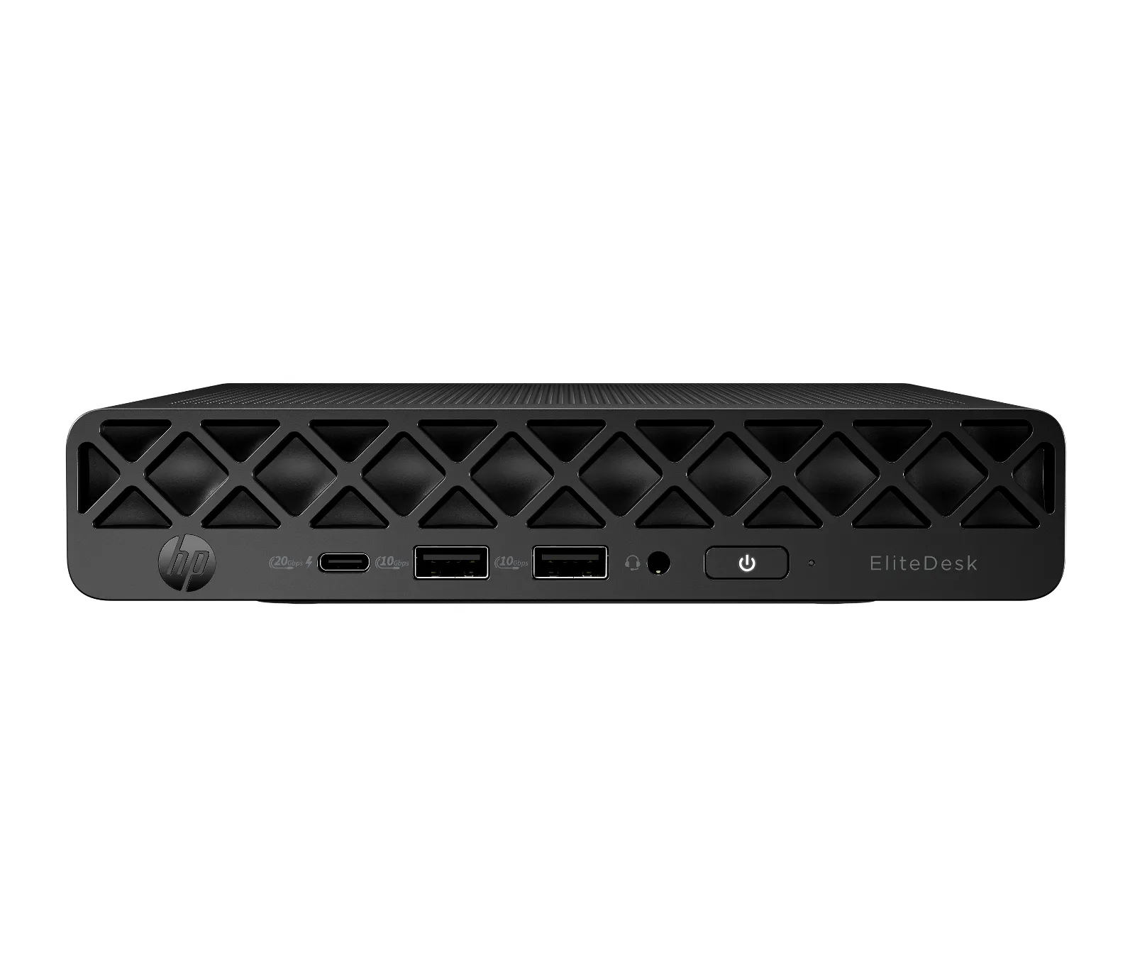 HP EliteDesk 8 Mini G1i Desktop AI PC, front view