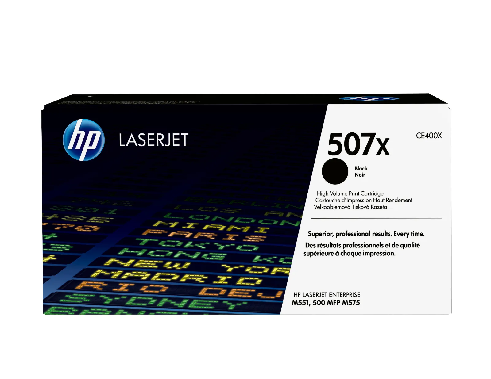 HP 507X High Yield Black Original LaserJet toner cartridge