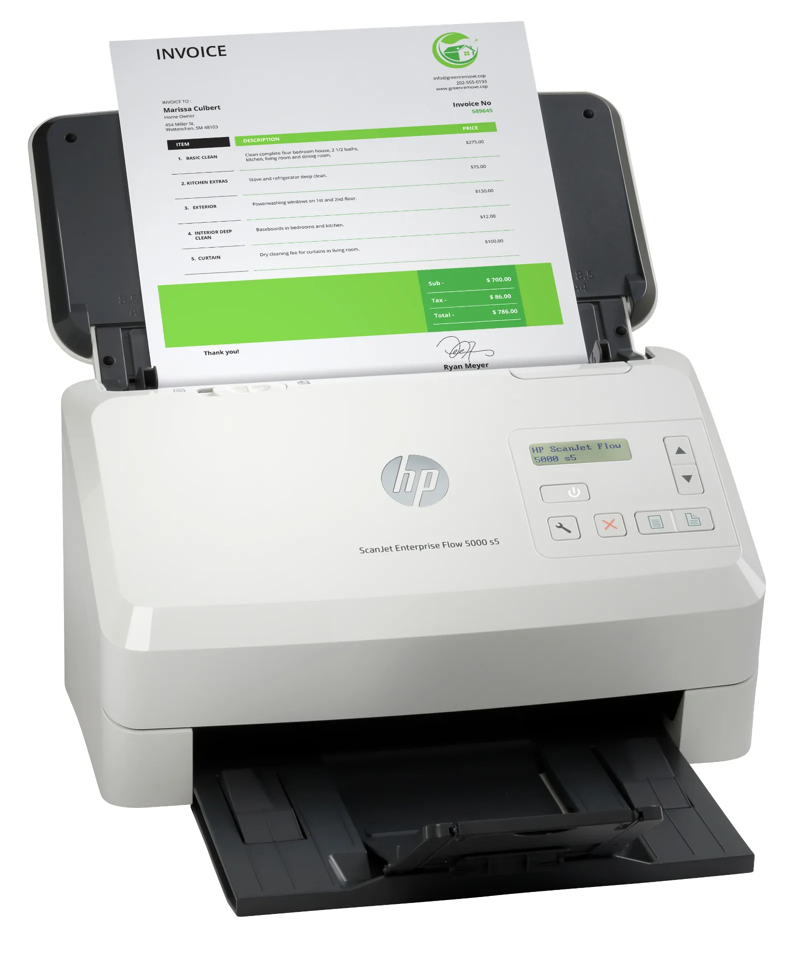 HP ScanJet Enterprise Flow 5000 s5