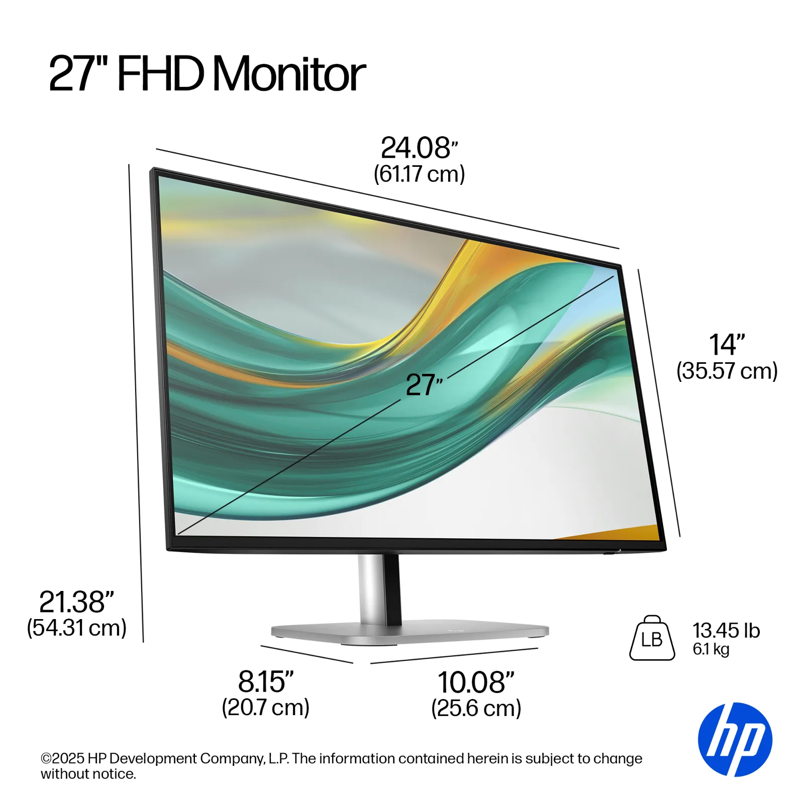 HP Series 5 Pro 527pf computer monitor