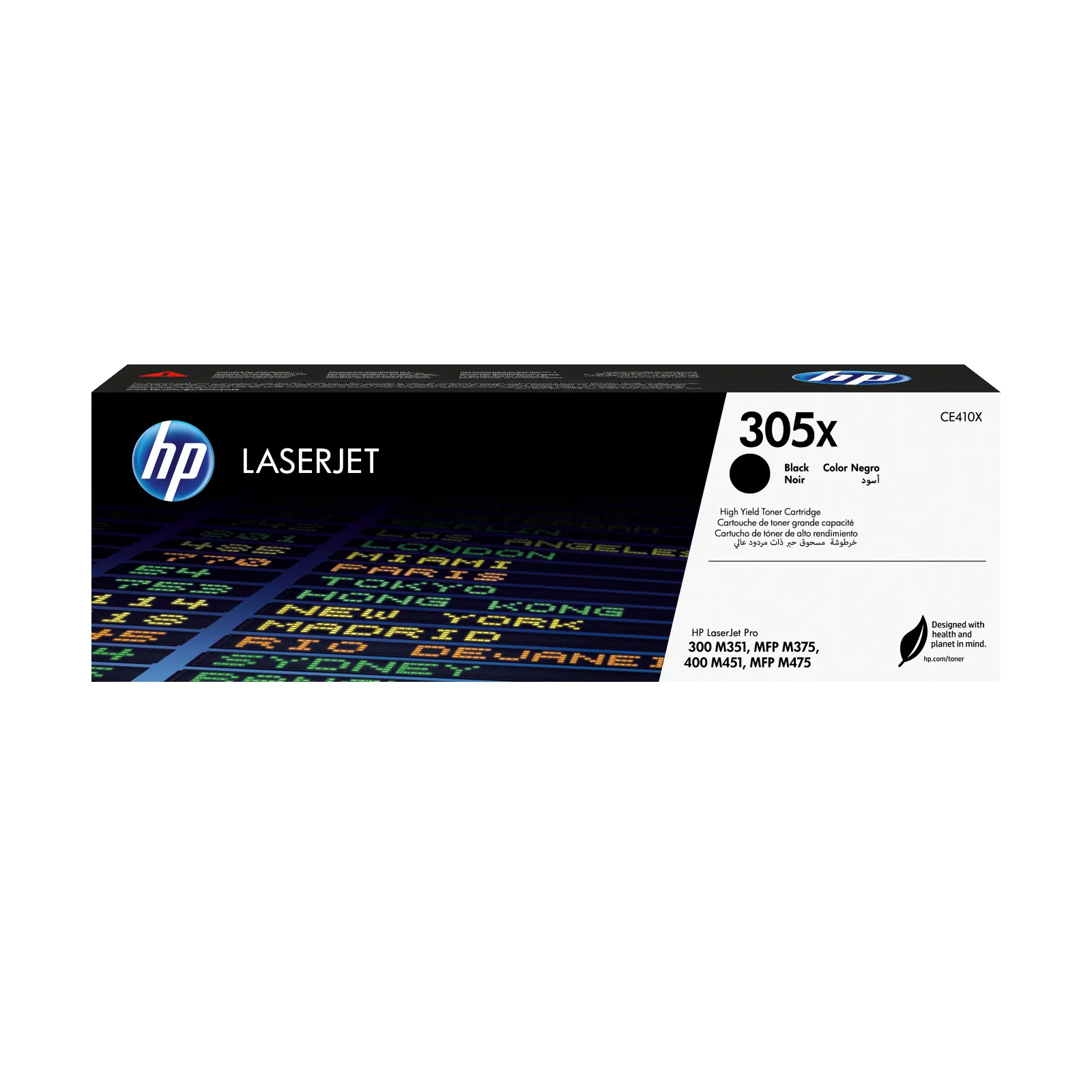 HP 305X High Yield Black Original LaserJet toner cartridge