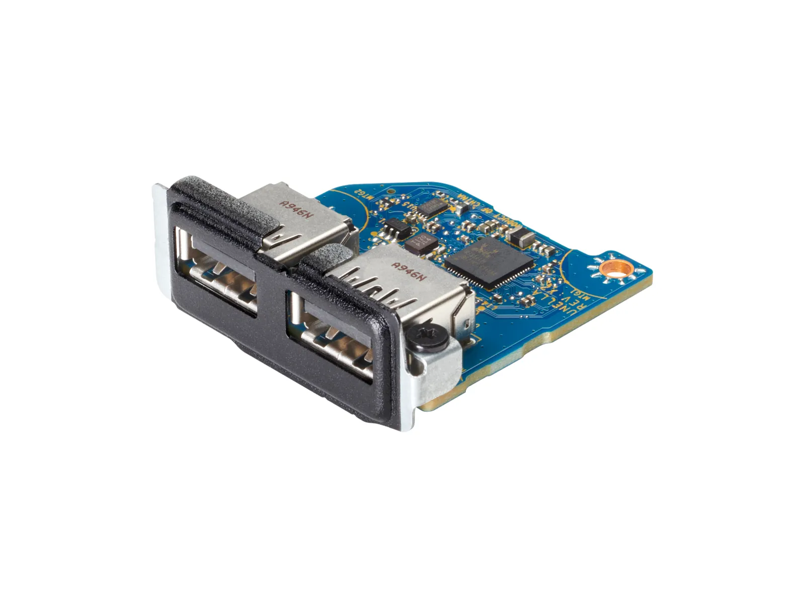 HP USB 3.1 Gen1 x2 Module Flex IO v2, left side view