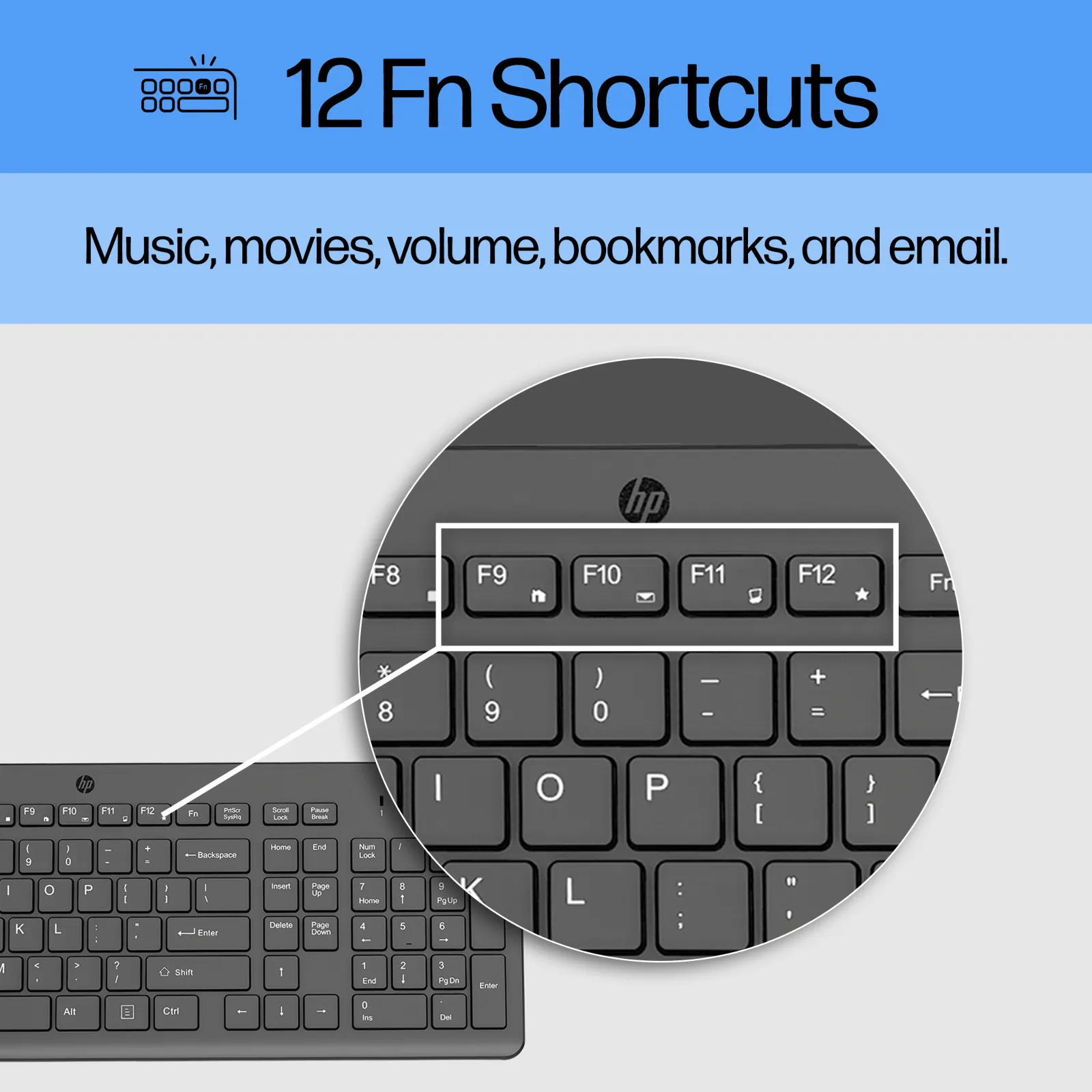 HP 150 USB-A Wired keyboard