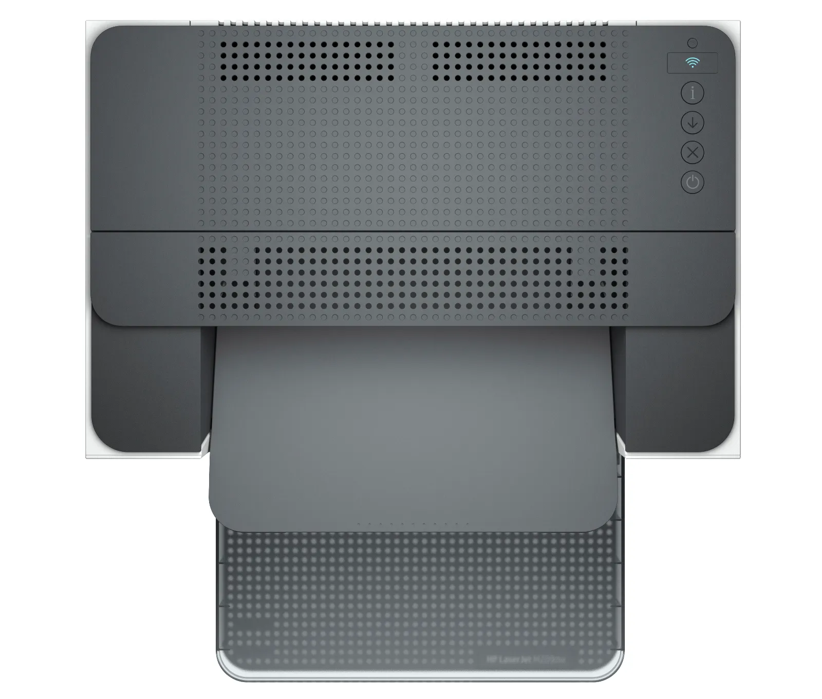 HP LaserJet M209dw Printer, top view
