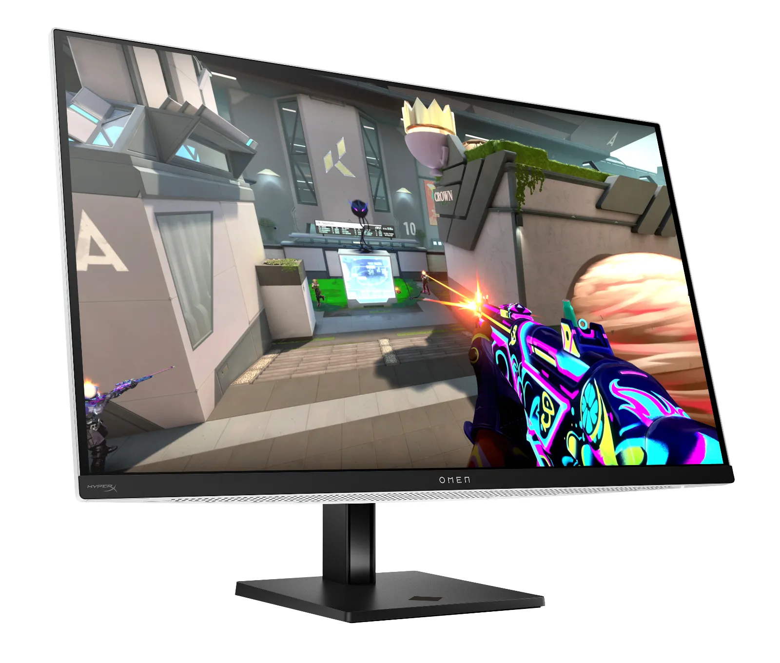 OMEN Transcend 31.5 inch UHD 240Hz OLED Gaming Monitor  - OMEN Transcend 32, right side view