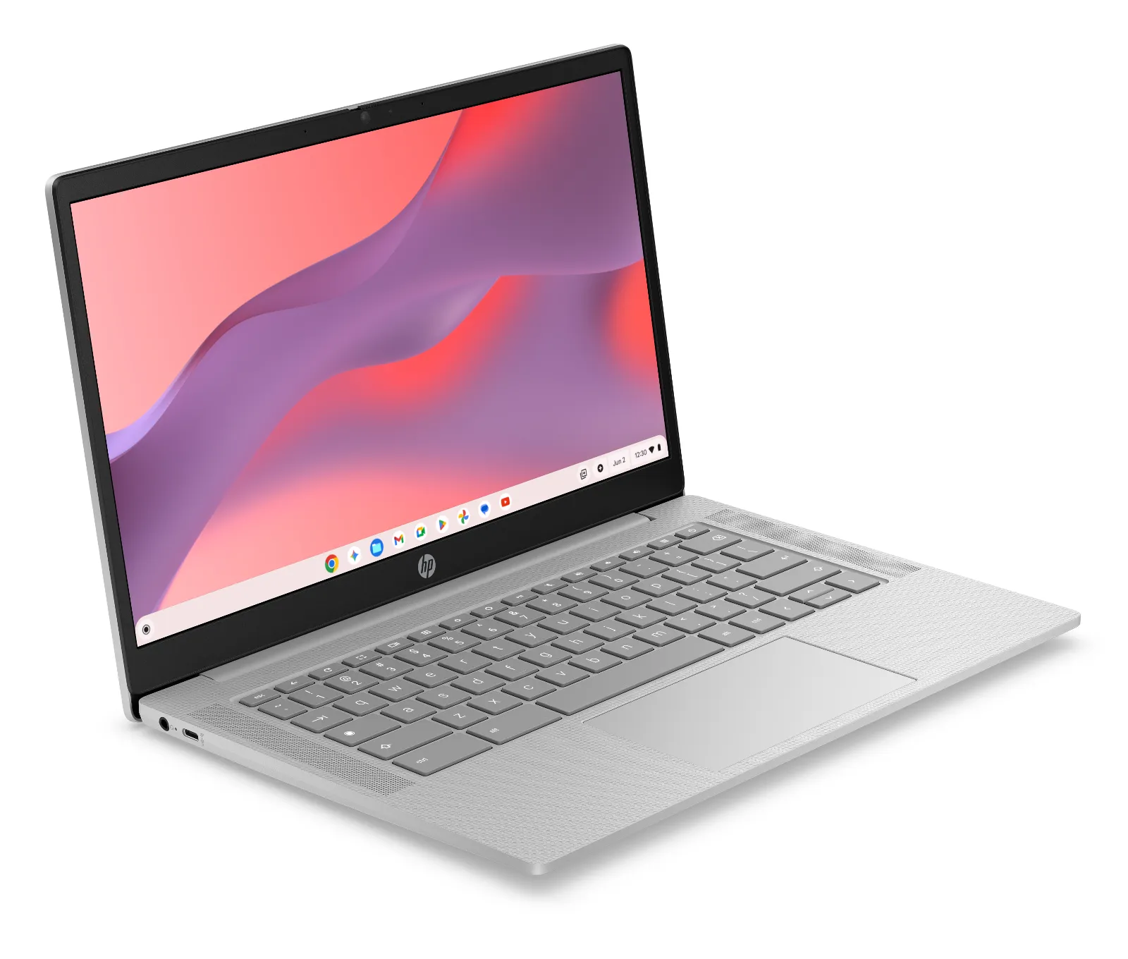 HP Chromebook 14a-nm0001MU, right side view