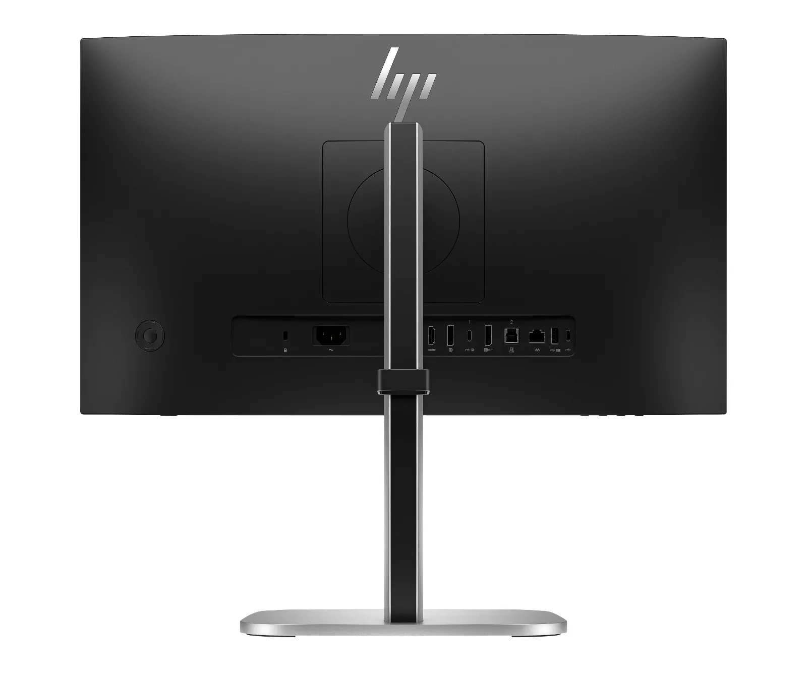 HP Series 5 Pro 23.8 inch FHD USB-C Conferencing Monitor  - 524pm, rear view