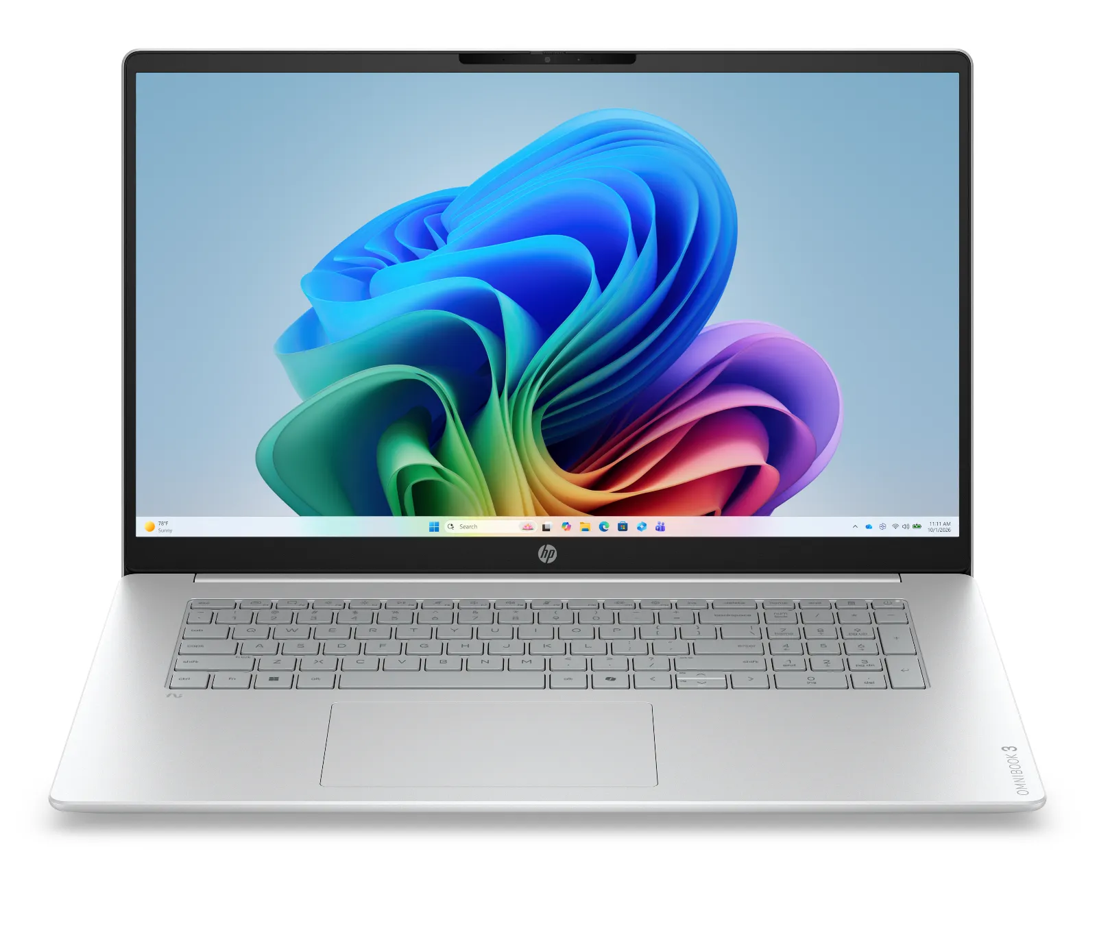 HP OmniBook 3 Laptop AI 17-dg0010TU, front view
