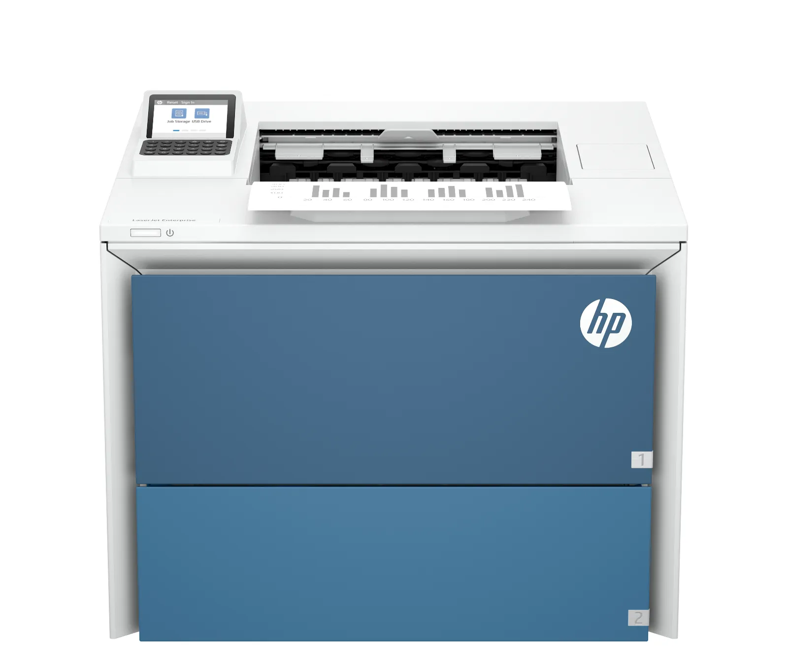 HP LaserJet Enterprise 6500dn, front view