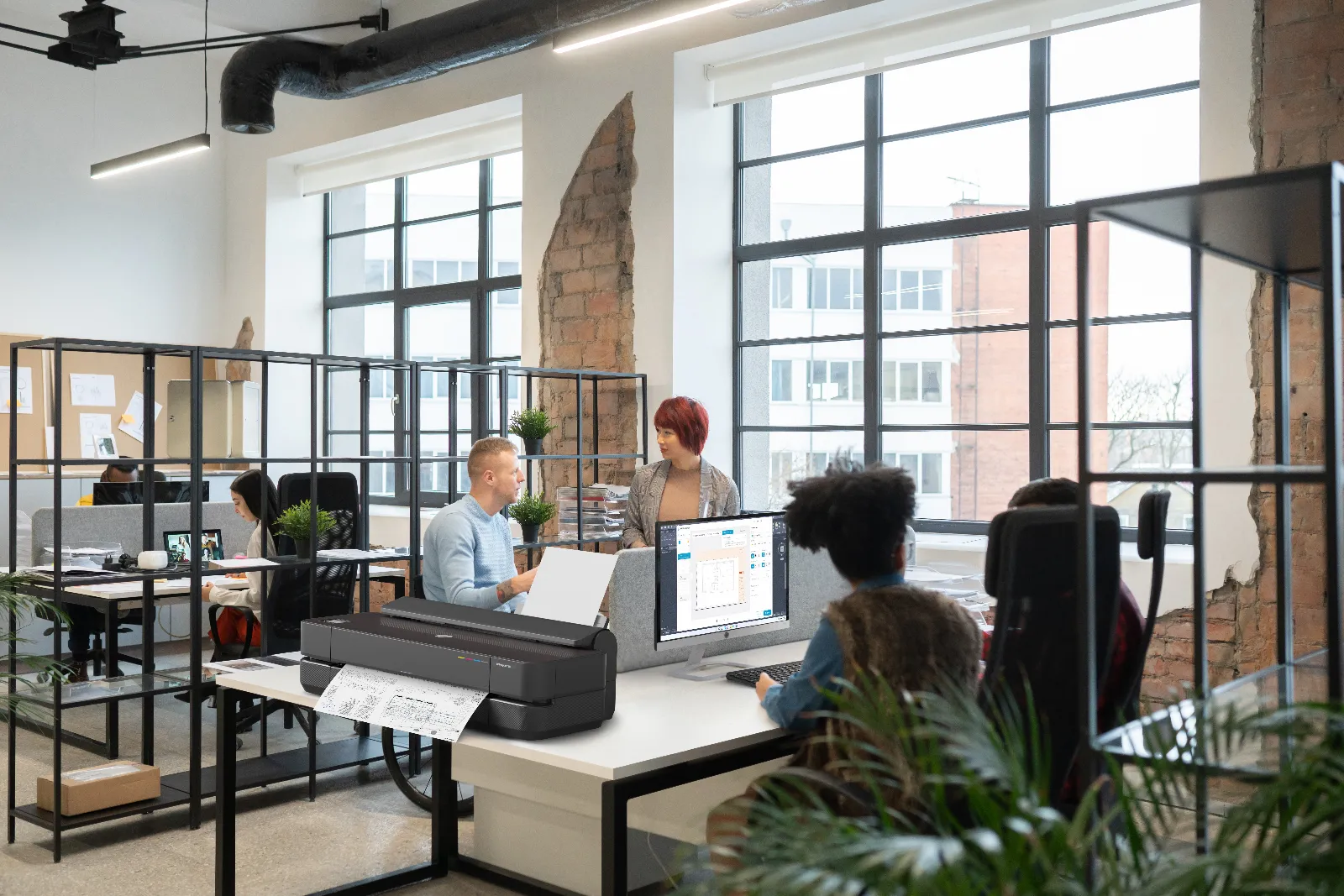 HP Designjet T870 24-in Printer large format printer