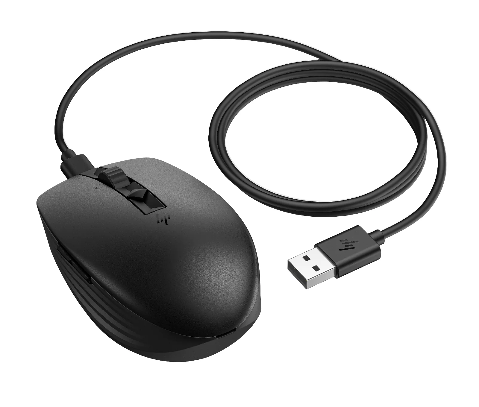 HP 710 Rechargeable Silent Mouse, rear view