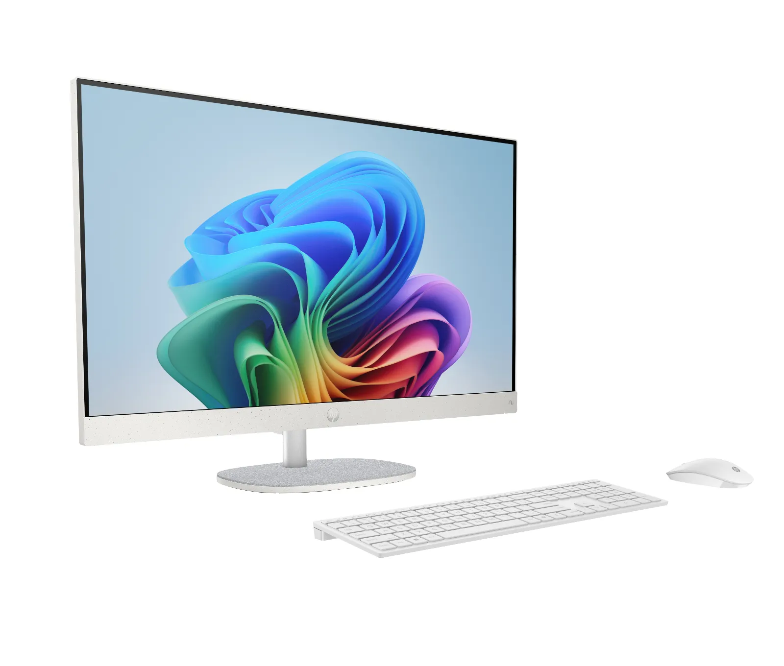 HP All-in-One Desktop Next Gen AI 27-ct2006a PC, right side view