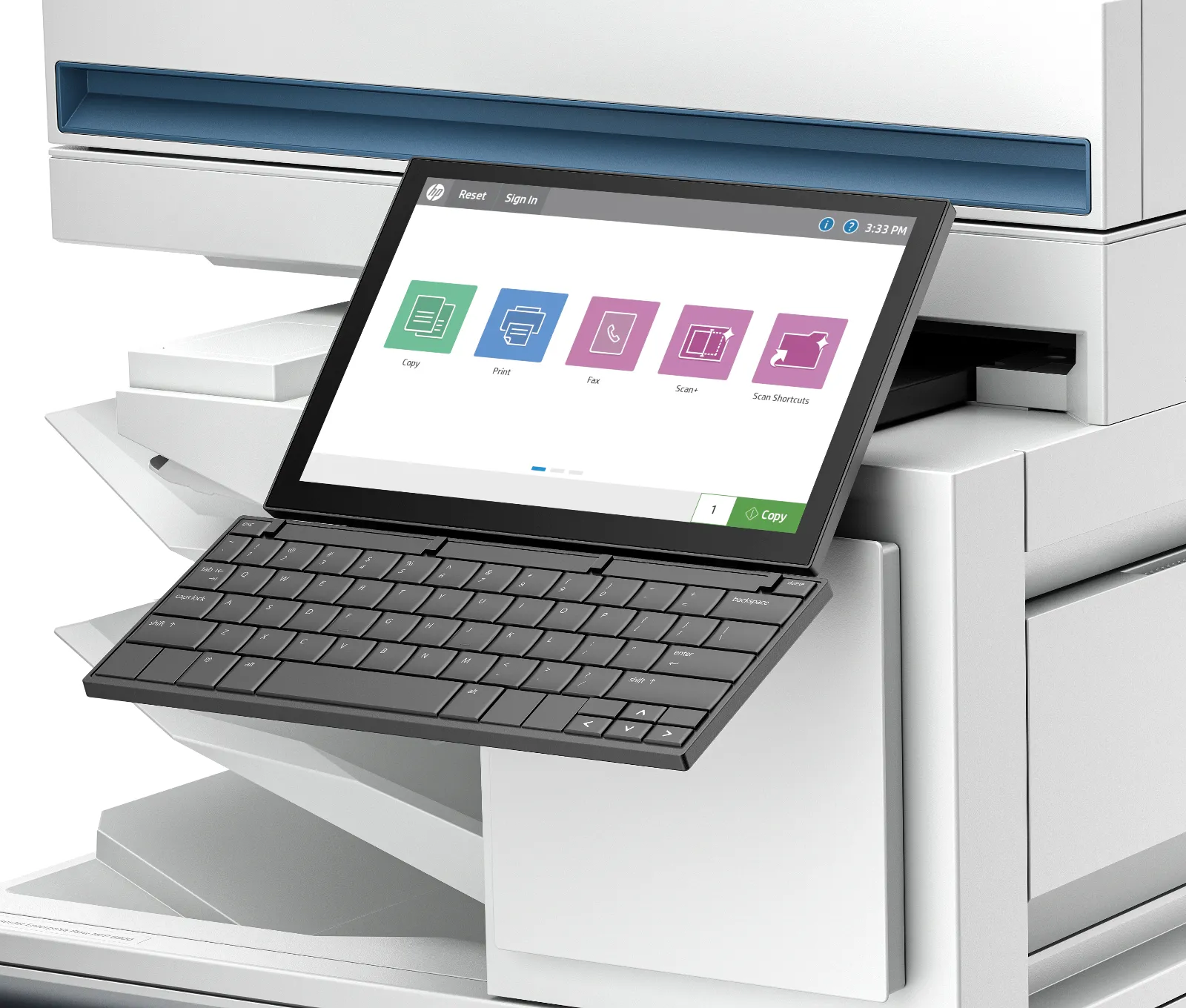 HP LaserJet Clr Ent FlwMFP6800zfsw Prntr