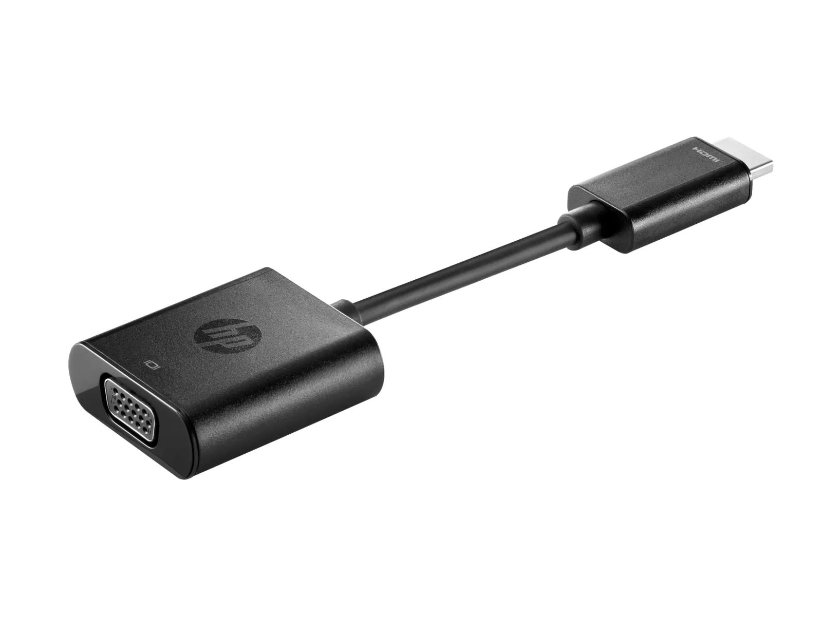 HP HDMI to VGA Adapter, right side view