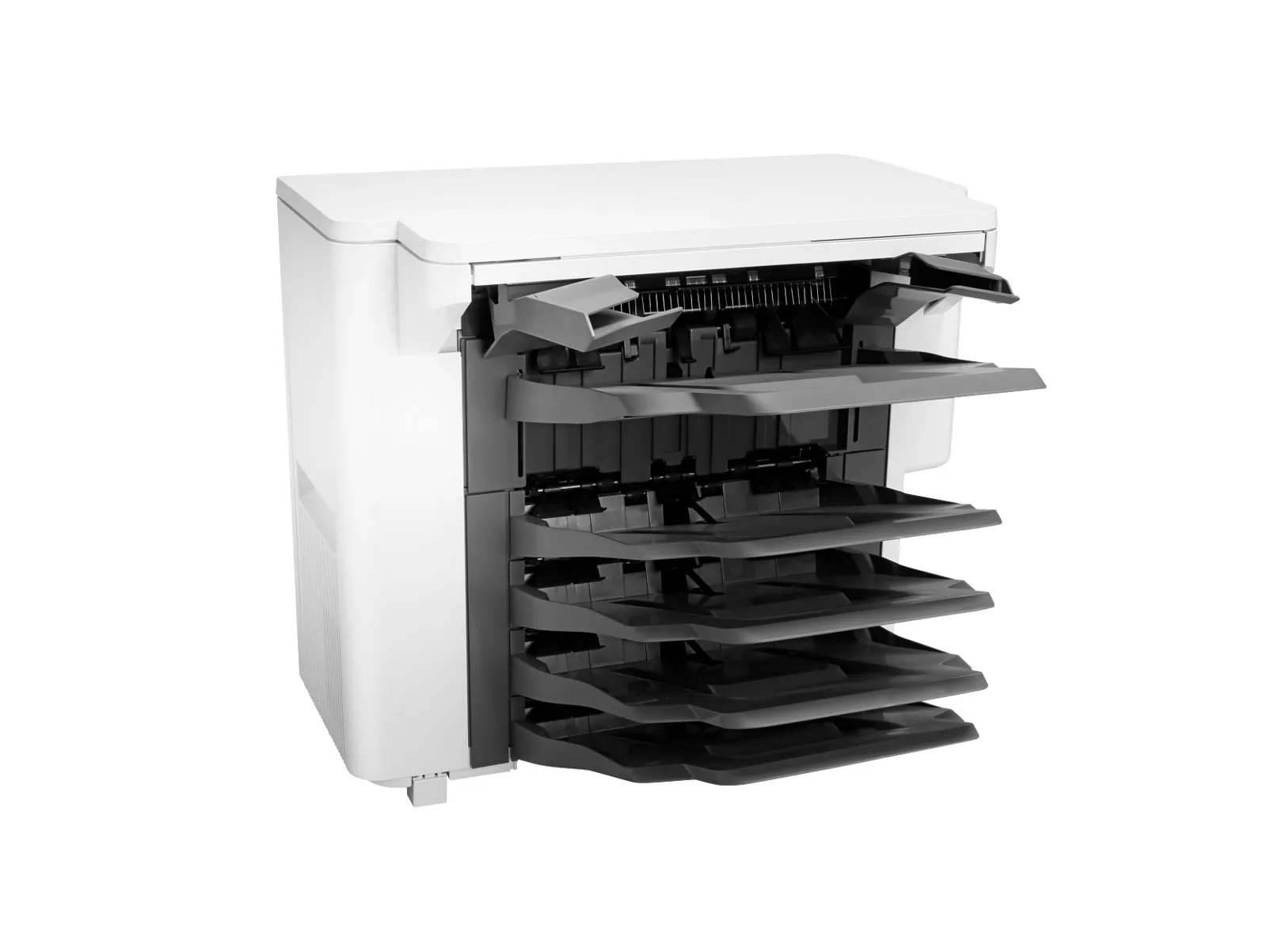 HP LaserJet Stapler/Stacker/Mailbox, right side view