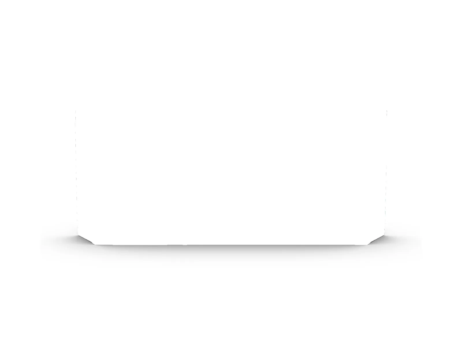 HP 726B 300-ml Matte Black DesignJet Ink Cartridge, front view