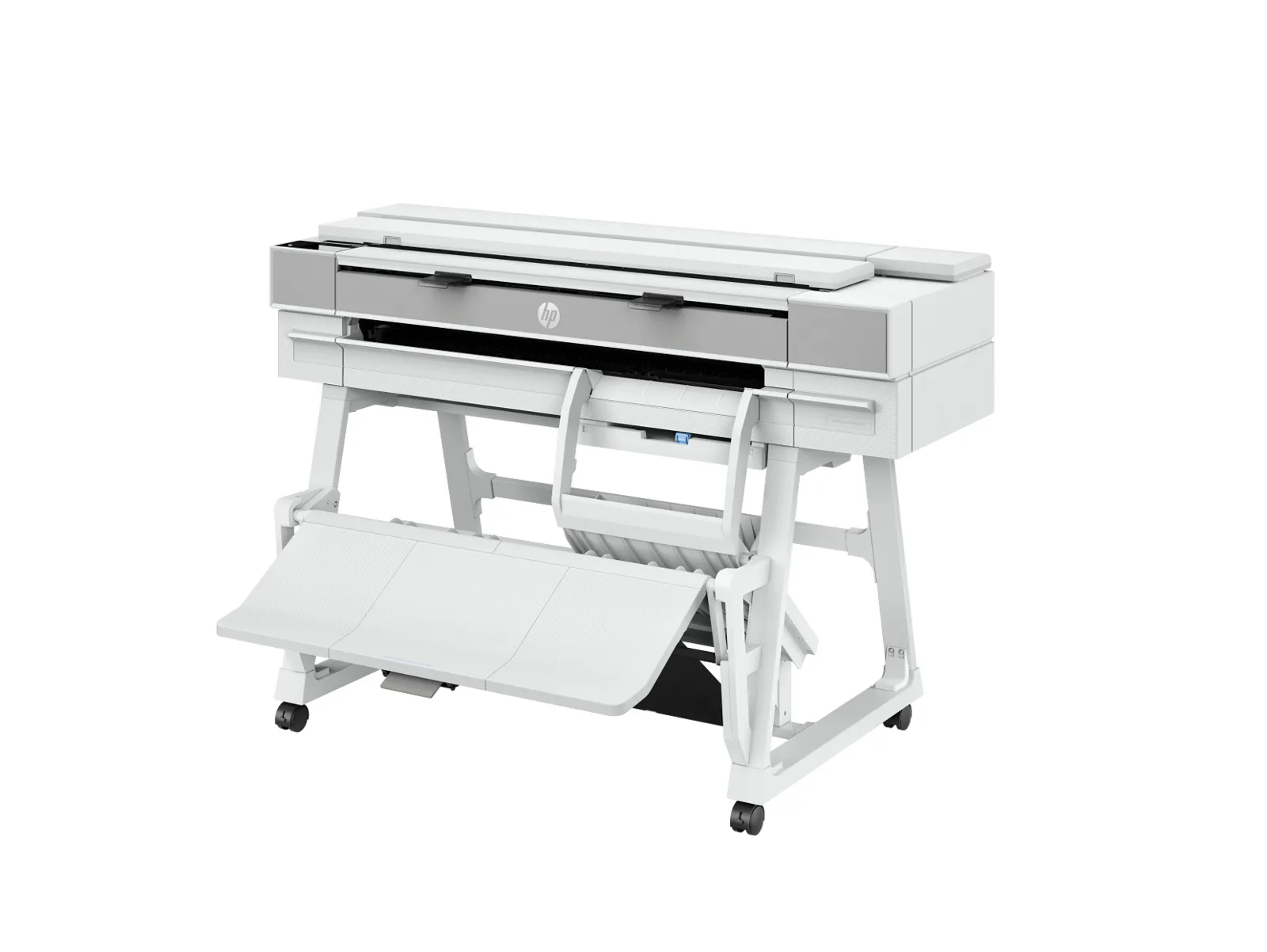 HP DesignJet T950 36-in Multifunction Printer, left side view